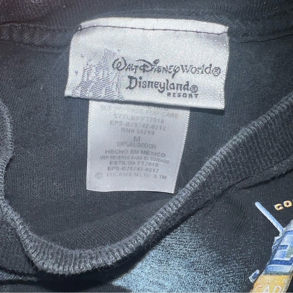 Disney world Child Shirt Star Wars 2011 Darth Vader Hewy Dewy Louie sz M Jedi - Picture 3 of 3